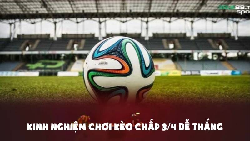 Kèo chấp 3/4 là gì? Cách chơi và ví dụ chi tiết